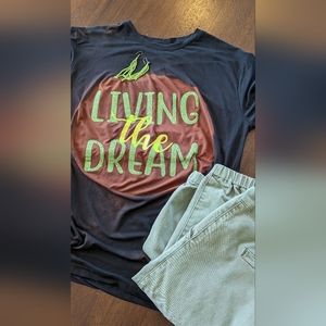 Custom tee Living the Dream